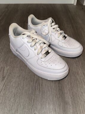 Nike Air Force 1’s - White - Size 6.5Y